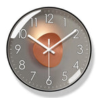 Contemporary Round Wall Clock – Stylish Home Decor Timepiece