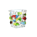 Elegant Prism Drinking Glasses with Unique Rotating Design