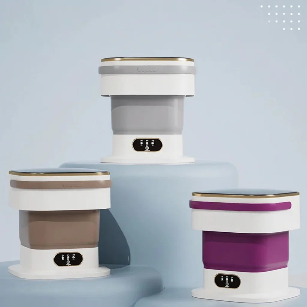 Compact Mini Washing Machine – Portable and Foldable Laundry Washer