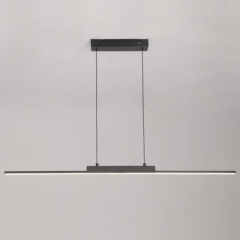 Minimalist LED Chandelier for Kitchen and Living Areas – Modern Linear Pendant Light