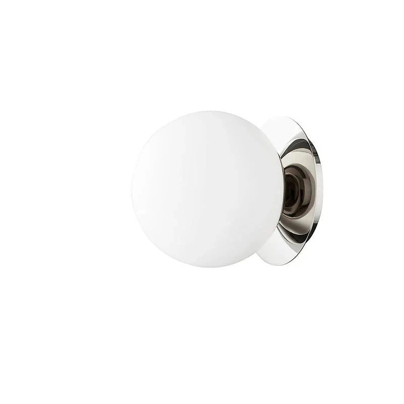 Modern Minimalist Glass Wall Light for Bathroom and Bedroom