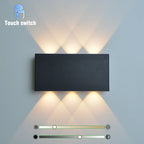 Rechargeable Wall Light with Minimalist Wood Finish