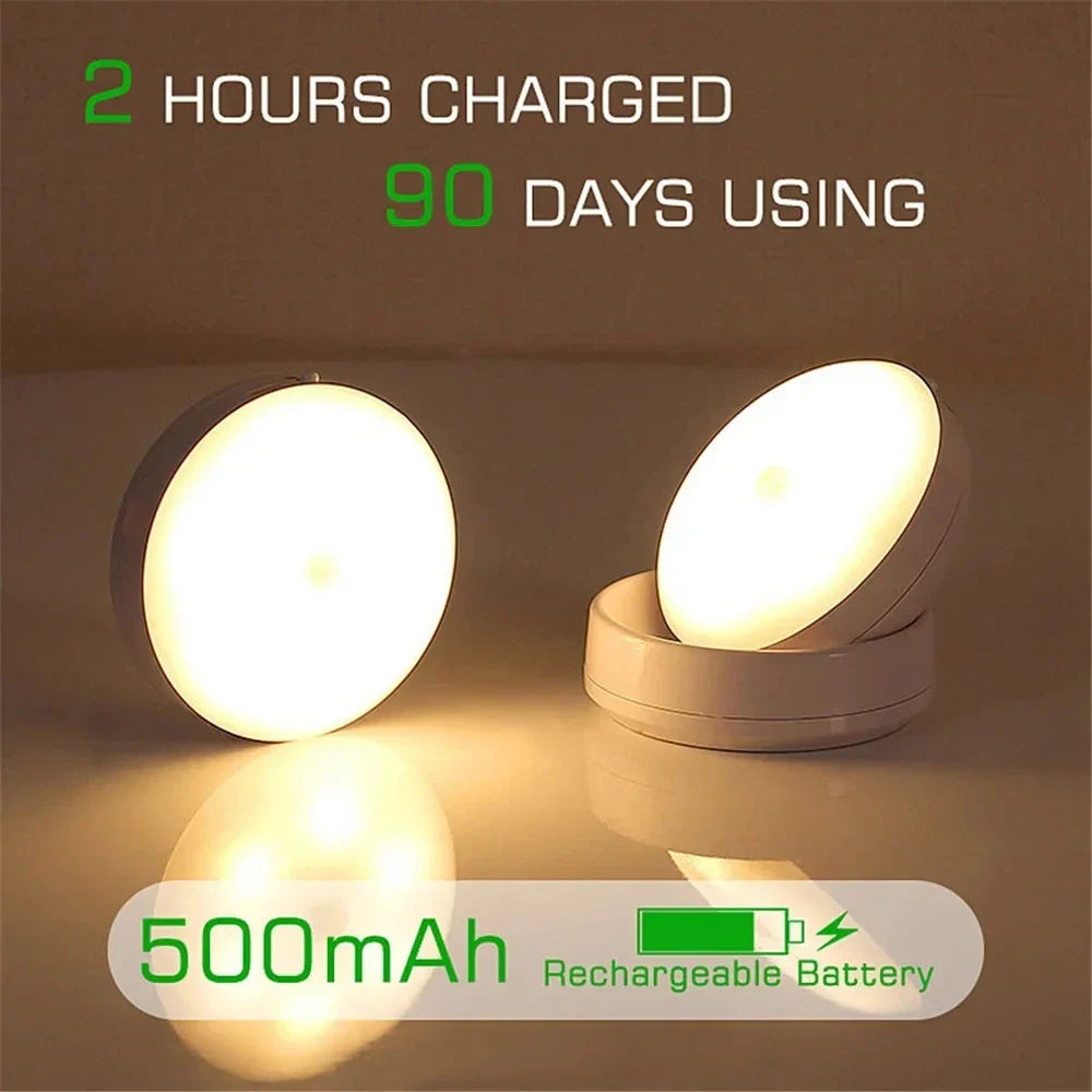 Smart Rechargeable Motion-Activated Night Illumination