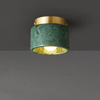 Modern Downlight Ceiling Fixture with Nordic Marble Stone Design