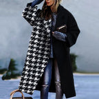 Long Trench Coat for Women - Winter Outerwear