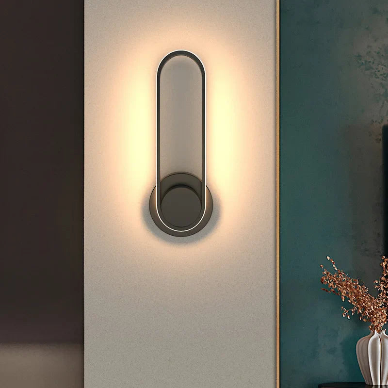 Aluminium Wall Sconce with LED Light – 330° Rotatable Design