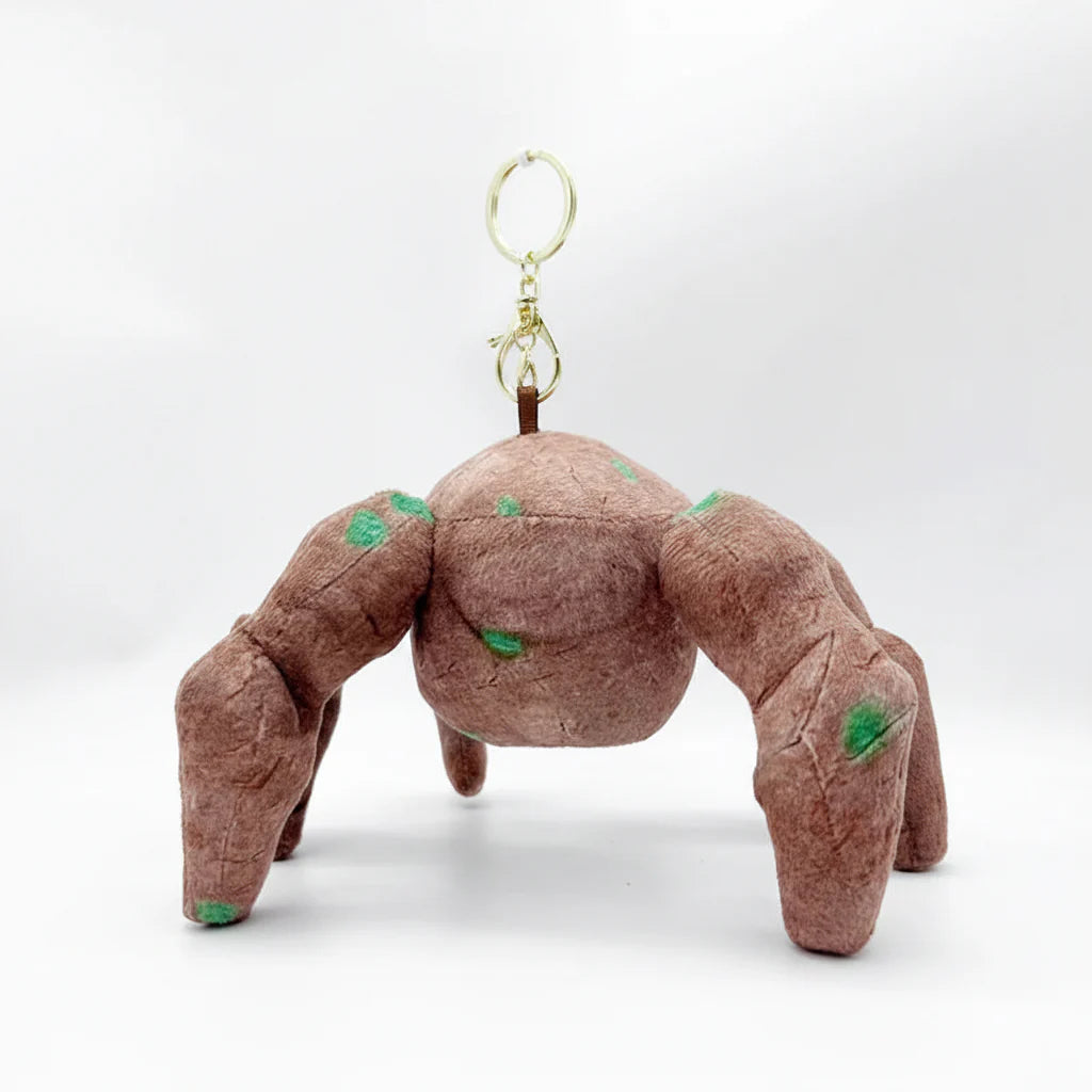 Cute Plush Spider Keychain Toy – Hanging Charm for Projects