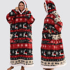 Oversized Hooded Blanket for Adults - Wearable Blanket Hoodie