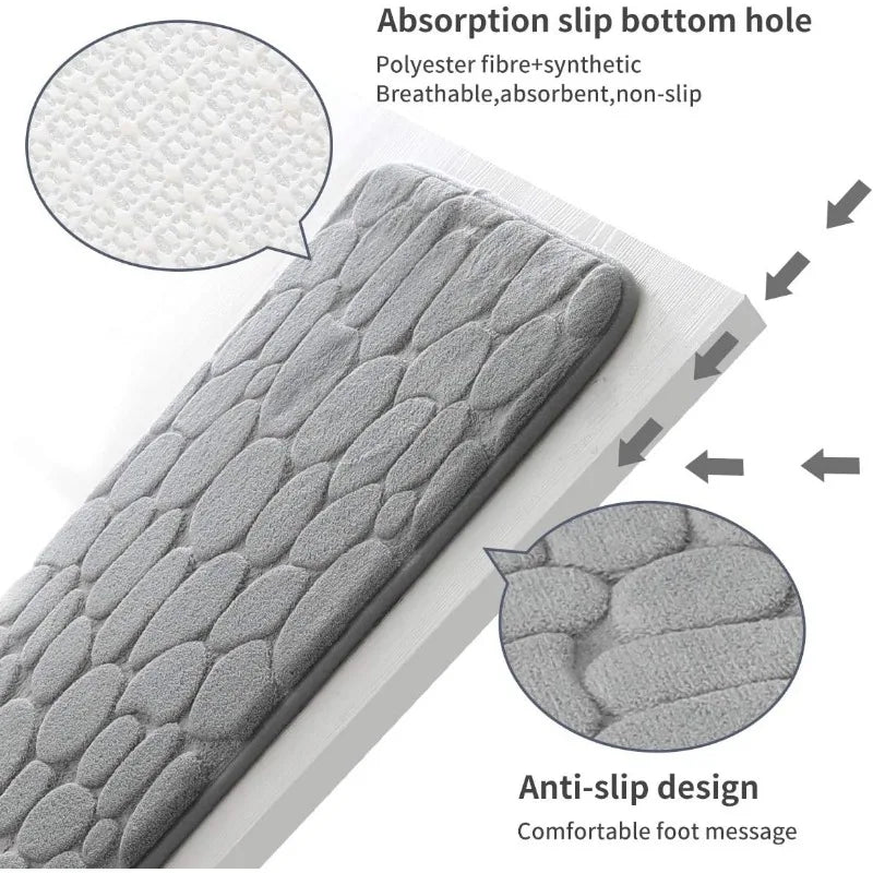 Ultra-Soft Water-Absorbing Floor Mat for Everyday Use