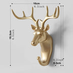 Whimsical Wildlife Wall Hooks for Stylish Organization