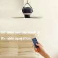 Ceiling Fan with Remote Control and Integrated LED Light Fixture