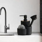 Chic Soap Dispenser with Sponge Storage