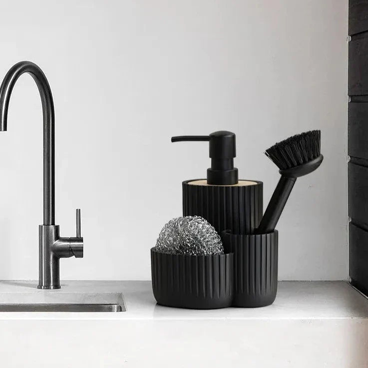 Chic Soap Dispenser with Sponge Storage