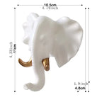 Whimsical Wildlife Wall Hooks for Stylish Organization