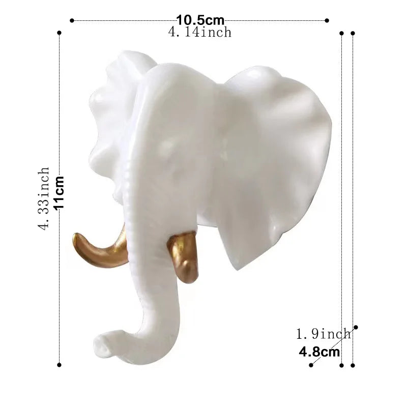 Whimsical Wildlife Wall Hooks for Stylish Organization