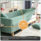 Elegant Non-Slip Couch Protector - Stylish Jacquard Slipcover
