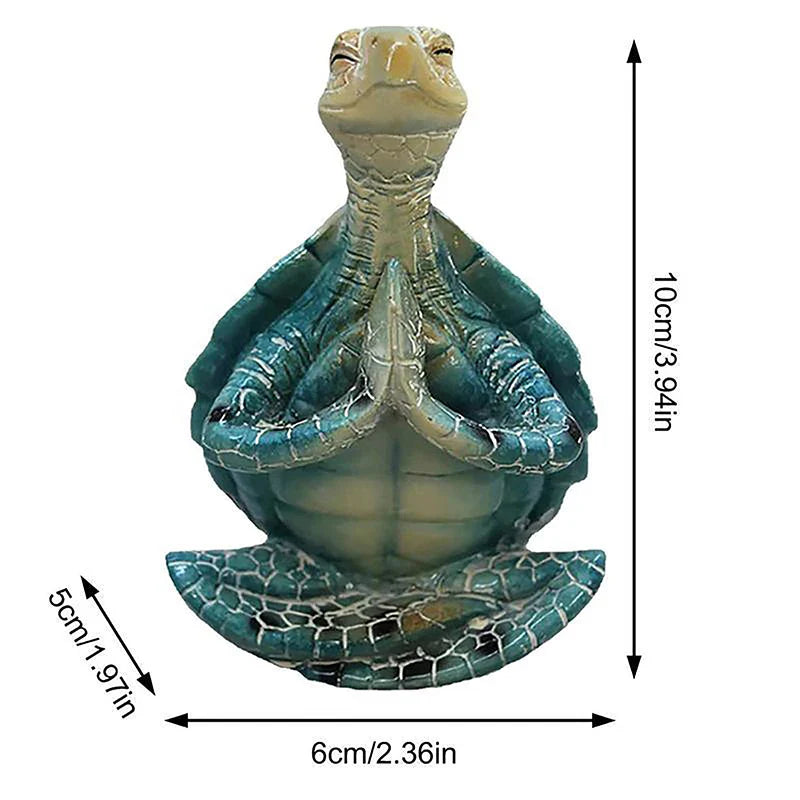 Zen Harmony Turtle Sculpture