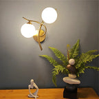 Nordic Design Dual Globe LED Wall Light