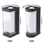 Outdoor Waterproof Wall Sconce with LED Light - Up & Down Design