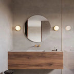 Modern Minimalist Glass Wall Light for Bathroom and Bedroom