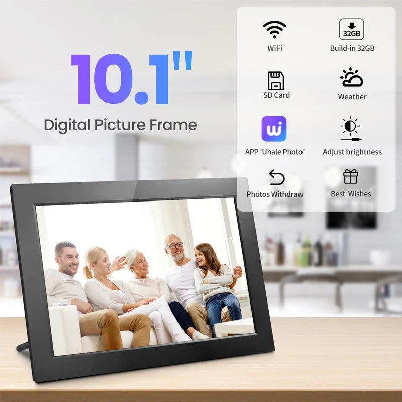 Digital Photo Frame with WiFi – 32GB IPS HD Touchscreen