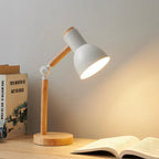 Adjustable Modern Table Light – Nordic Style Wooden Desk Lamp