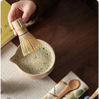 ZenTea 4-Piece Matcha Set with Bamboo Whisk & Gift Box