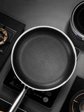 Energy-Saving Frying Pan in Stainless Steel