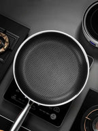 Energy-Saving Frying Pan in Stainless Steel