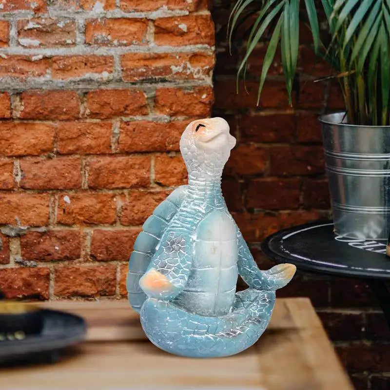 Serene Oceanic Turtle Figurine for Mindful Spaces