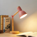 Adjustable Modern Table Light – Nordic Style Wooden Desk Lamp