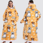 Oversized Hooded Blanket for Adults - Wearable Blanket Hoodie