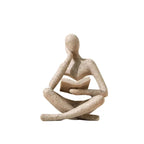 Elegant Literary Sculpture for Thoughtful Spaces