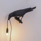 Modern Desk Lamp with Bird Design – Decorative Raven Light