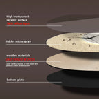 Contemporary Minimalist Wall Clock – Silent Quartz Movement