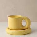 Elegant Scandinavian Coffee and Saucer Set