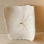 TranquilDesign Minimalist Resin Wall Clock with Silent Operation