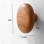 Natural Charm Wall Hooks - 4pc Pebble-Inspired Hangers