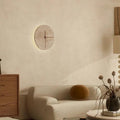 SereneStone Minimalist Natural Clock - Chic Home Accent