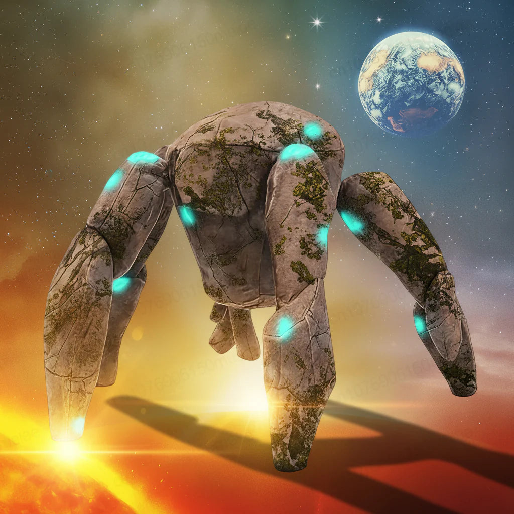 Soft Stuffed Doll of Rocky Space Creature – Plush Toy