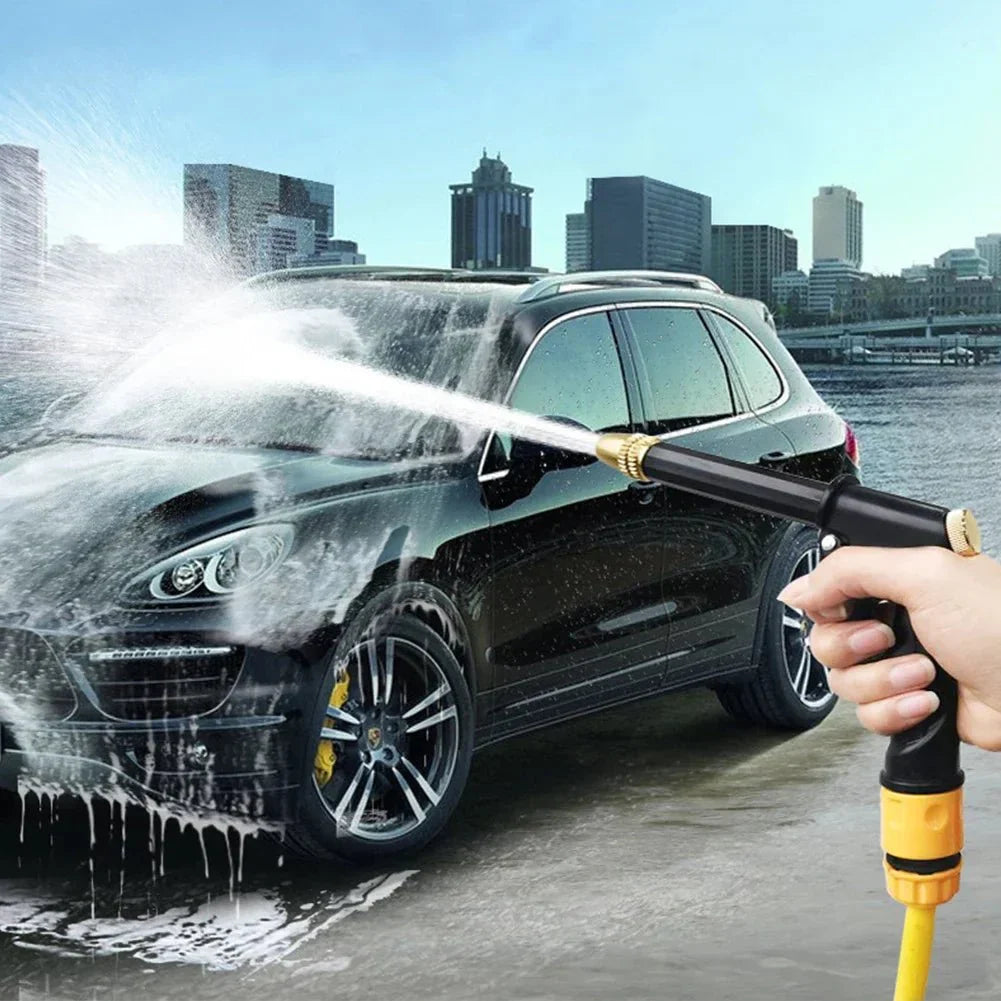 Adjustable Jet Water Spray Gun for Garden Use - PowerFlow Nozzle
