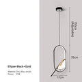 Northern Style LED Pendant Light with Bird Motif