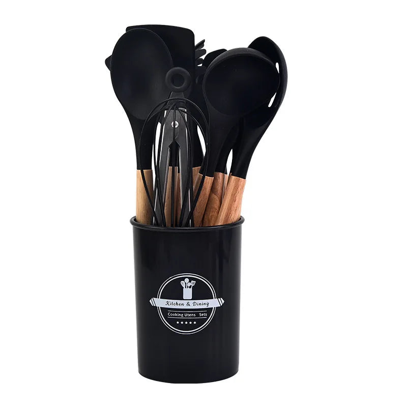 Silicone Cooking Utensils Set – Essential Kitchen Tools for Cooking