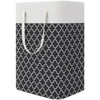 75L Waterproof Laundry Basket - Foldable Fabric Hamper with Handles