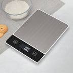 Stainless Steel Digital Food Scale for Kitchen - 22lb Capacity