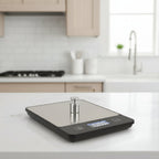 Stainless Steel Digital Food Scale for Kitchen - 22lb Capacity