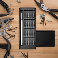 Precision Magnetic Repair Tool Set with Aluminum Screwdrivers
