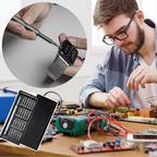Precision Magnetic Repair Tool Set with Aluminum Screwdrivers