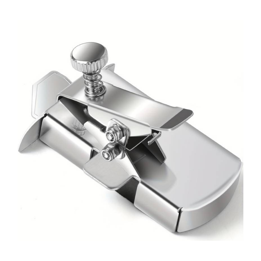 Magnetic Edge Guide for Sewing Machines – Stainless Steel Seam Tool