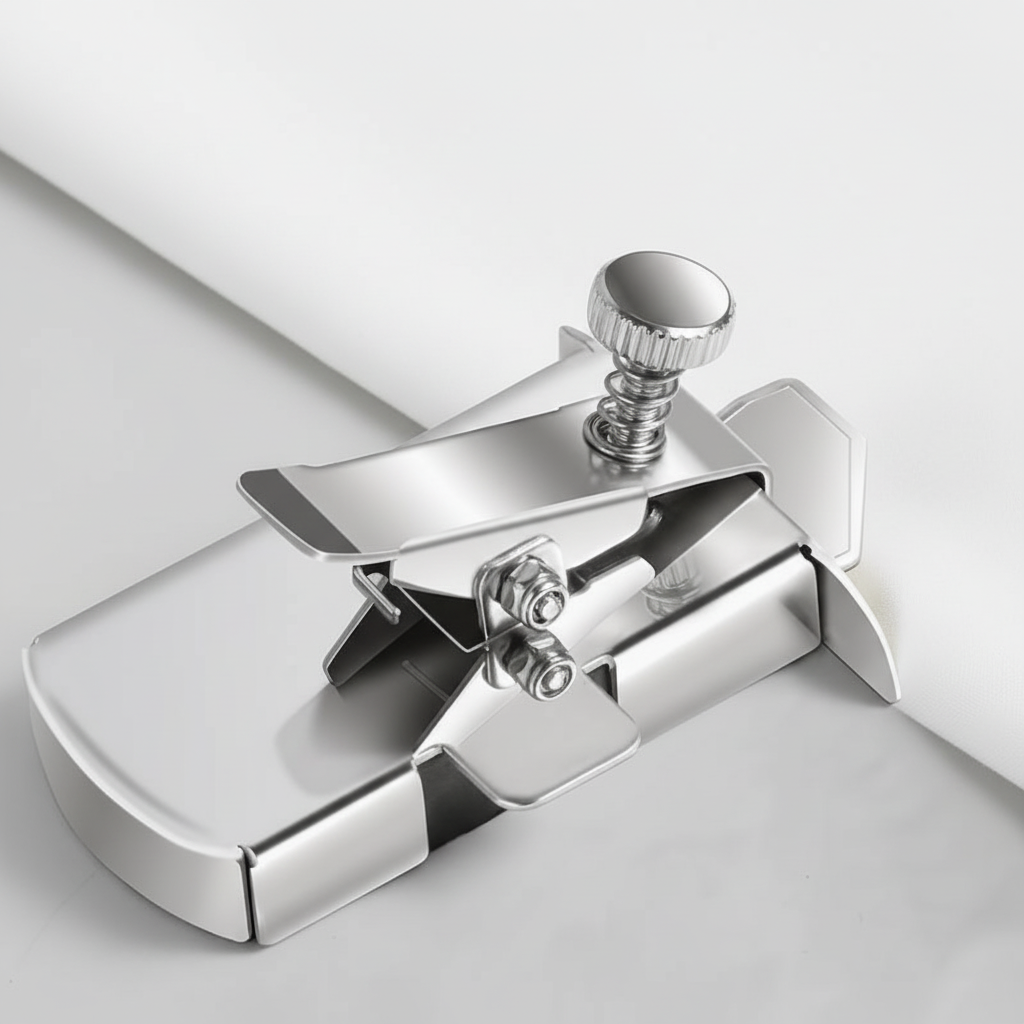 Magnetic Edge Guide for Sewing Machines – Stainless Steel Seam Tool